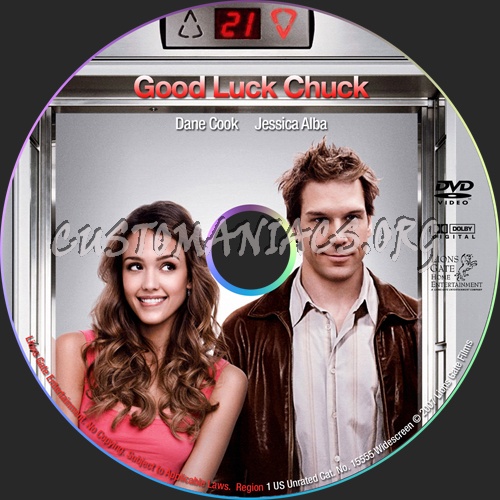 Good Luck Chuck dvd label