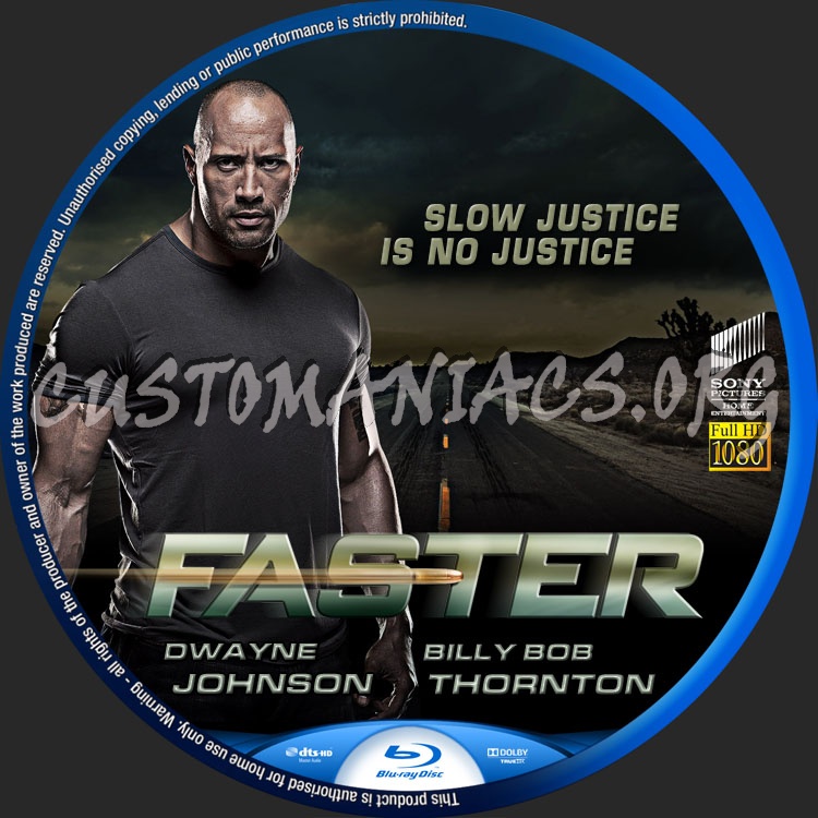 Faster blu-ray label