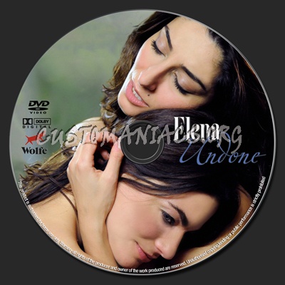 Elena Undone dvd label