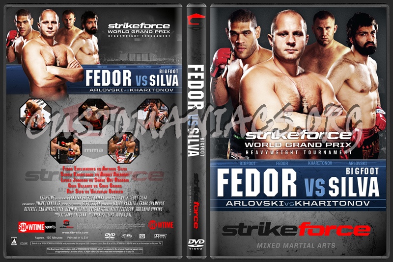 Strikeforce Fedor vs Silva dvd cover