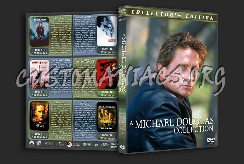A Michael Douglas Collection dvd cover