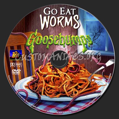 Goosebumps:Go Eat Worms dvd label