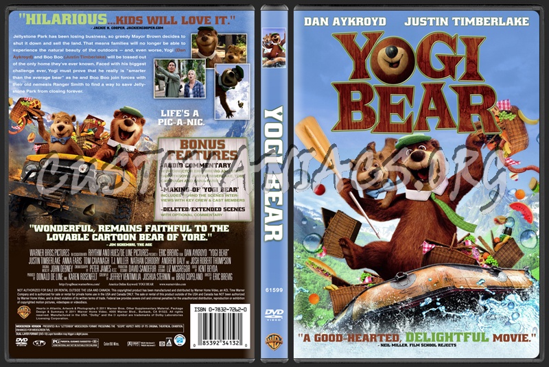 Yogi Bear dvd cover