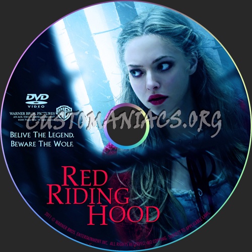 Red Riding Hood dvd label