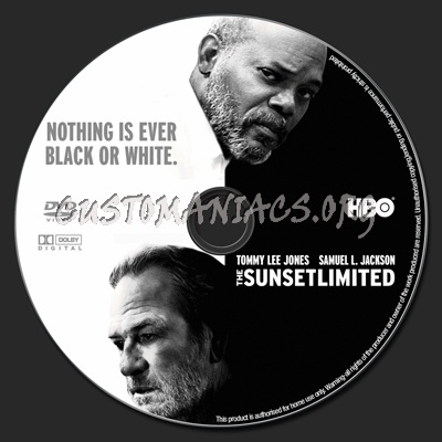 The Sunset Limited dvd label