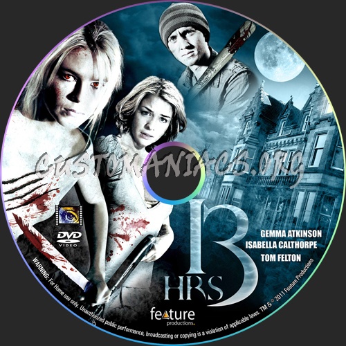 13Hrs dvd label