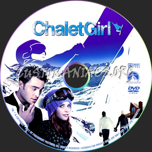 Chalet Girl dvd label