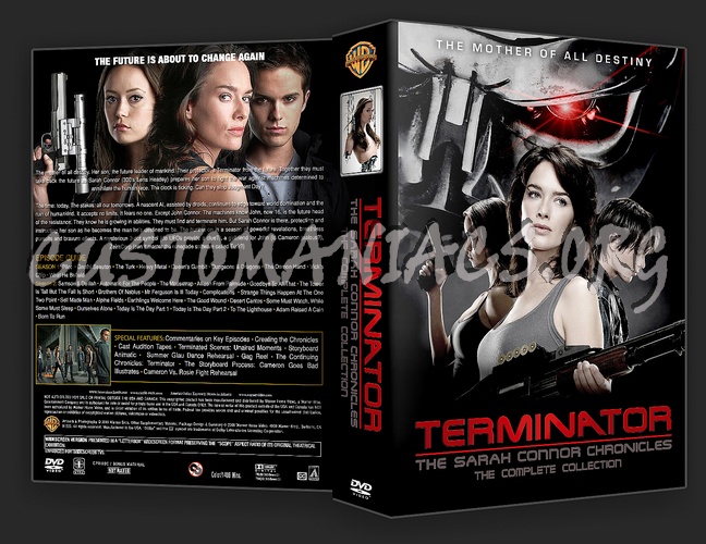 Terminator: Sarah Connor Chronicles Complete Collection dvd cover