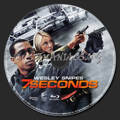 7 Seconds blu-ray label