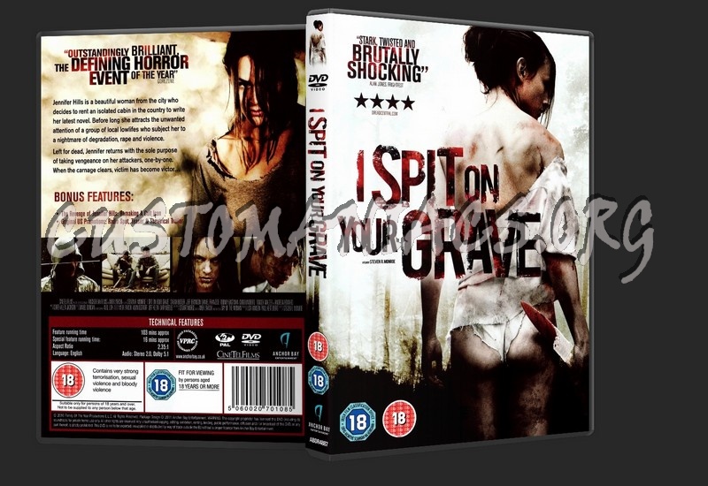 I Spit On Your Grave dvd cover