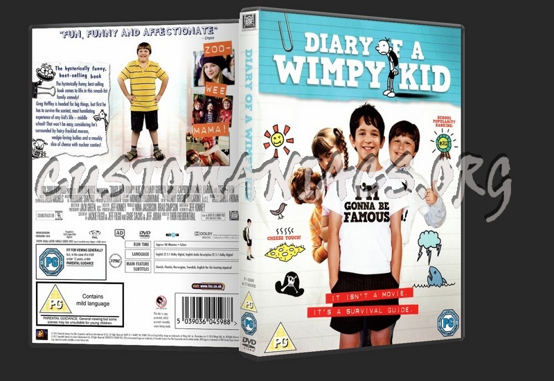 Diary Of A Wimpy Kid dvd cover