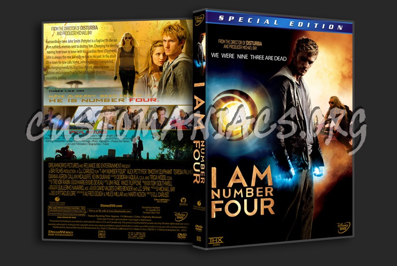 I Am Number Four dvd cover