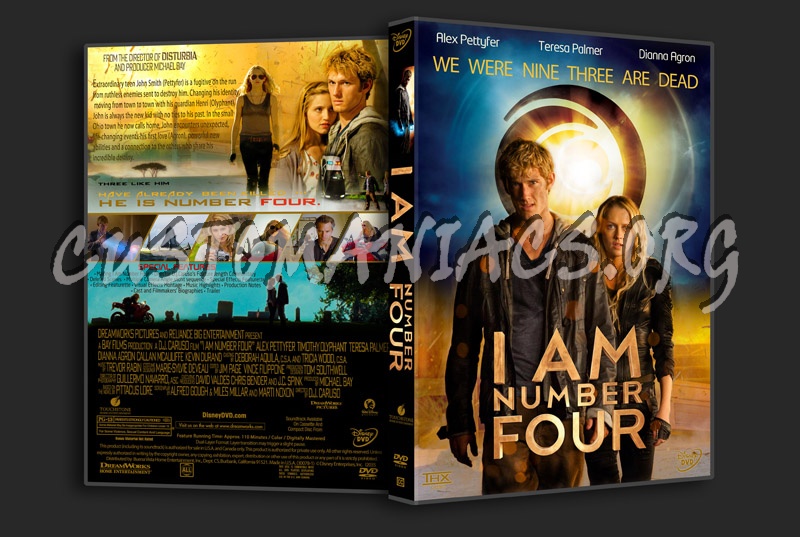 I Am Number Four dvd cover