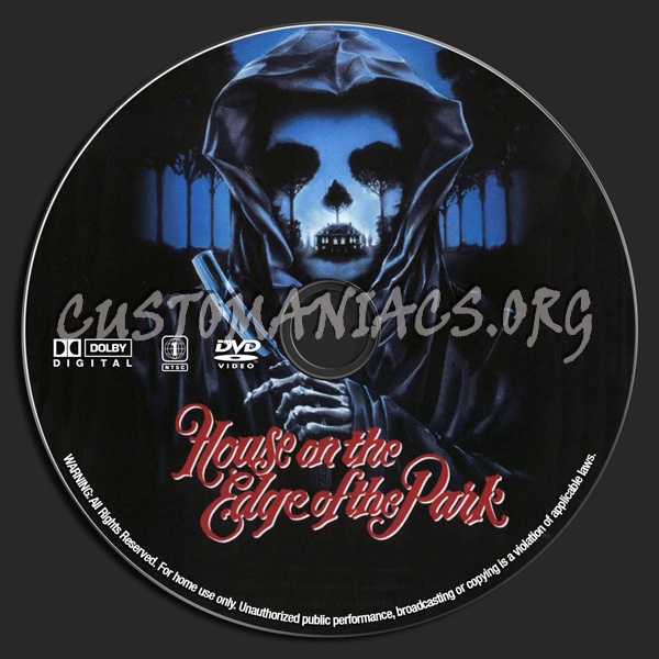 House On The Edge Of The Park dvd label