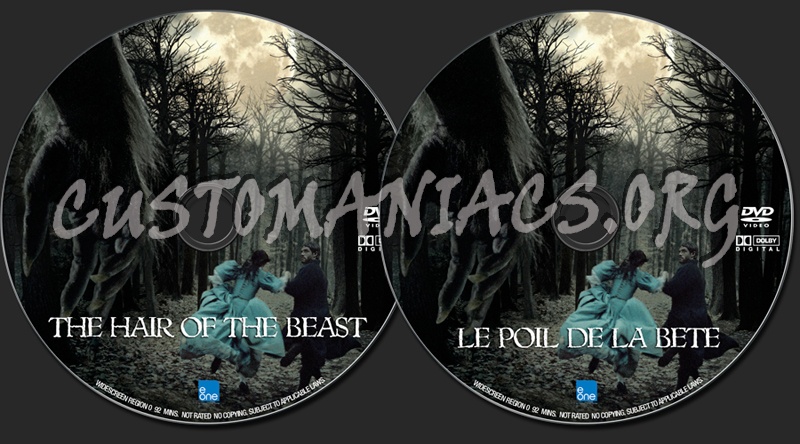 The Hair Of The Beast aka Le poil de la bte dvd label