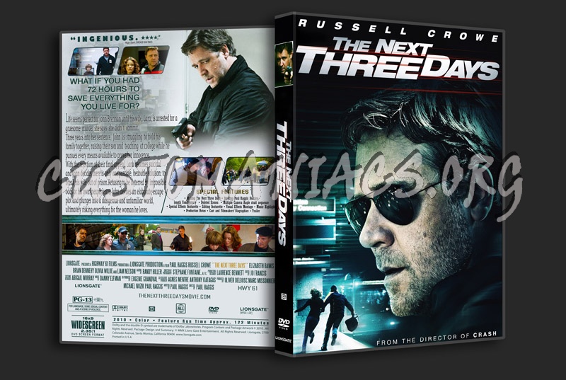 The Next Three Days dvd cover