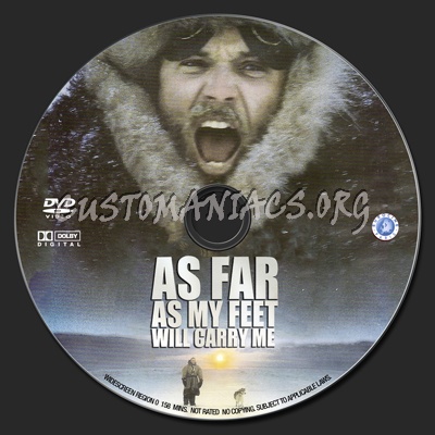 As Far As My Feet Will Carry Me dvd label