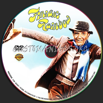 Finian's Rainbow dvd label