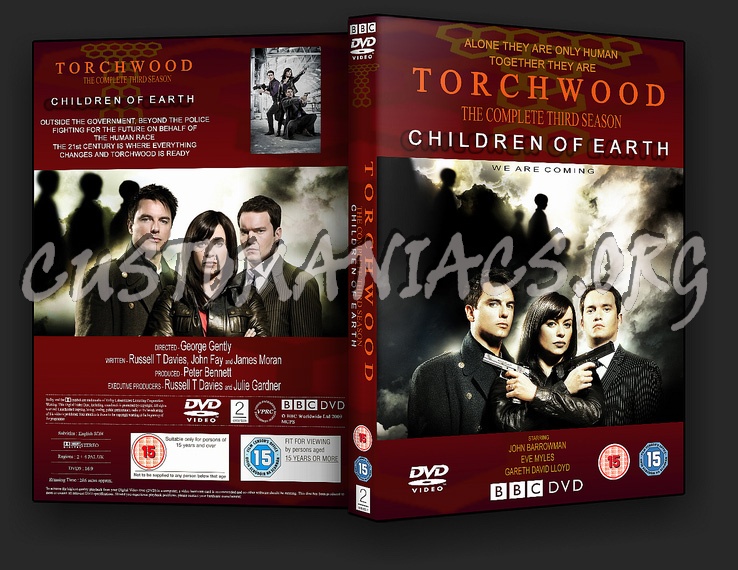 Torchwood Children of Earth dvd cover