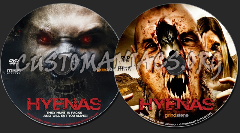 Hyenas dvd label