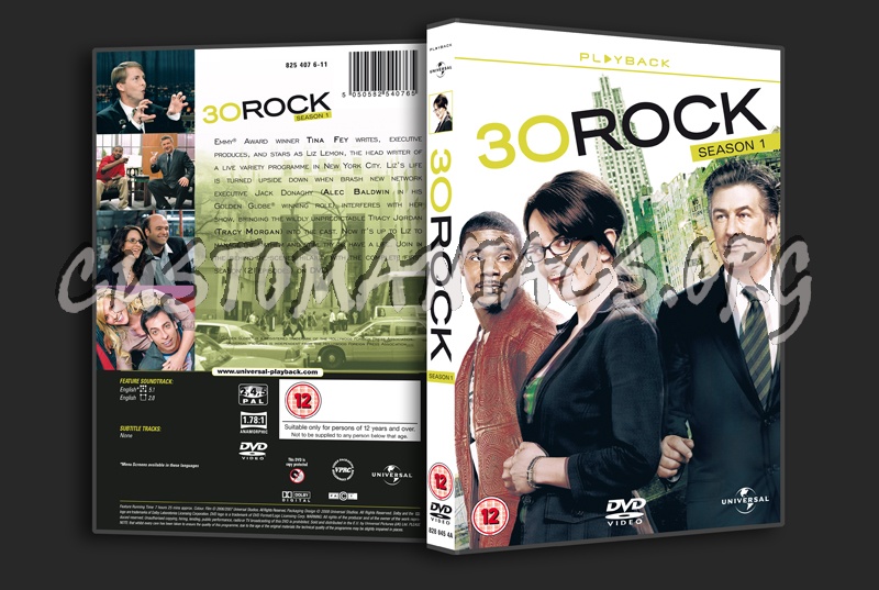 30 Rock Season 1 dvd cover