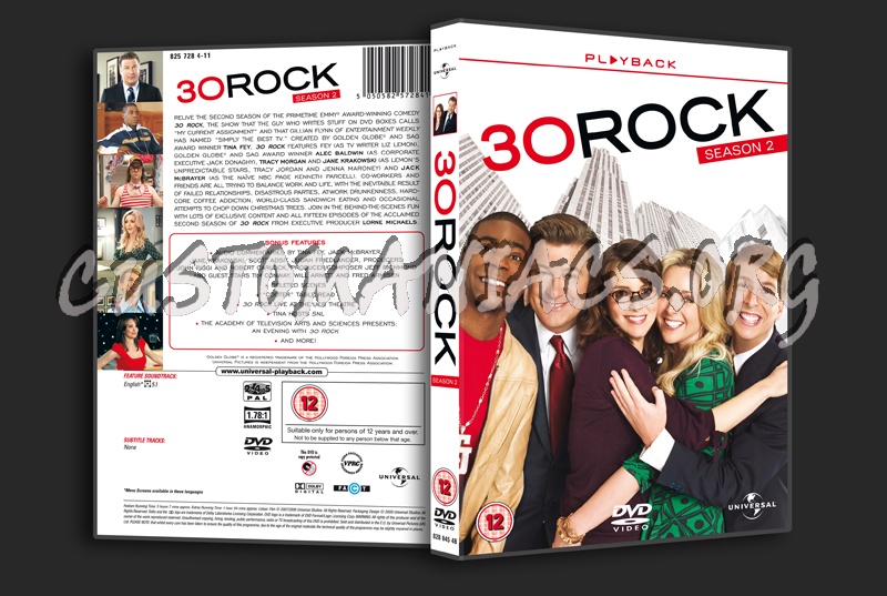 30 Rock Season 2 dvd cover