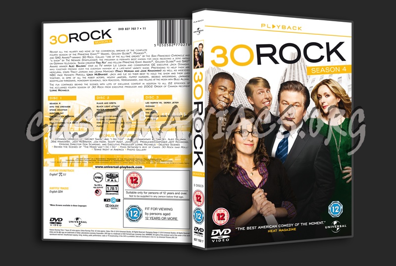 30 Rock Season 4 dvd cover