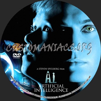 AI Artificial Intelligence dvd label