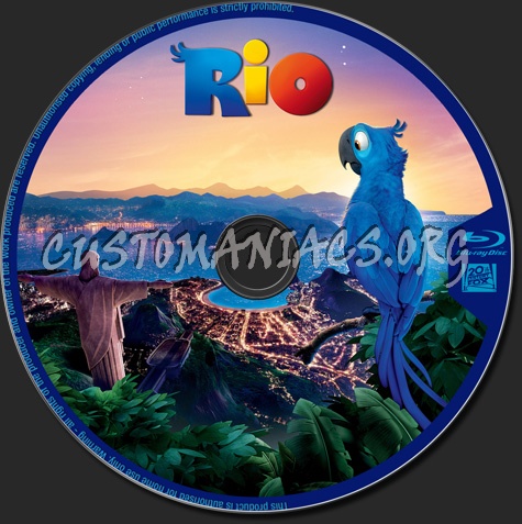 Rio blu-ray label