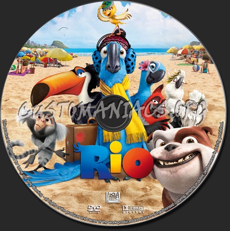 Rio dvd label