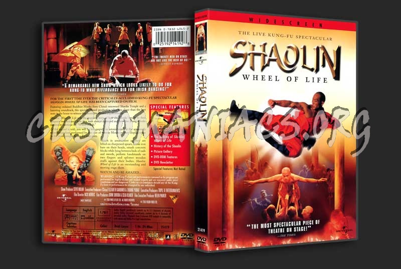 Shaolin Wheel of Life dvd cover
