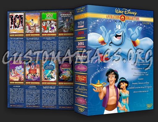 Disney Animation Collection - Volume 1 dvd cover