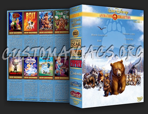 Disney Animation Collection - Volume 3 dvd cover