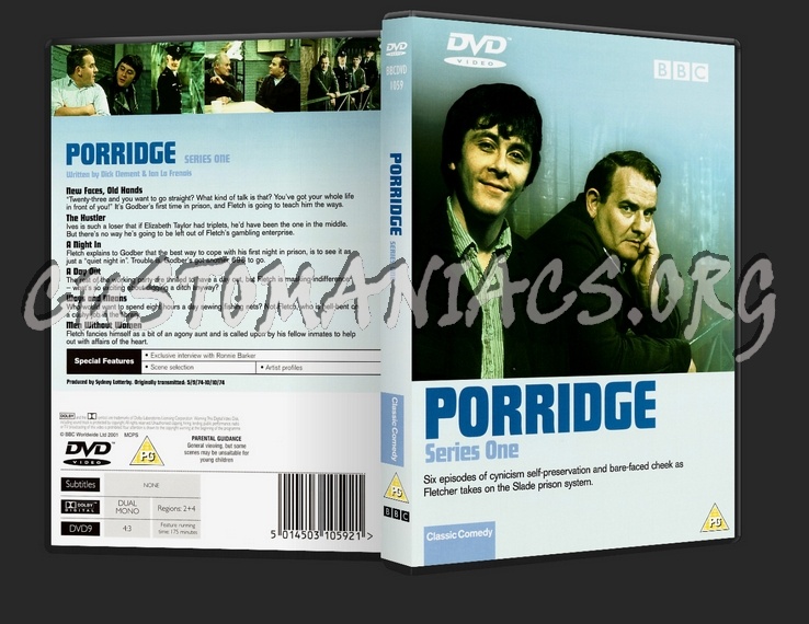 Porridge Series One dvd cover