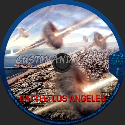 Battle Los Angeles blu-ray label