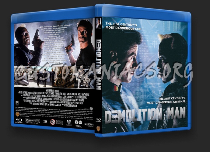 Demolition Man blu-ray cover