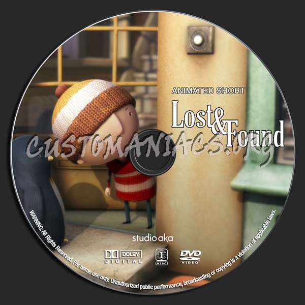 Lost & Found dvd label