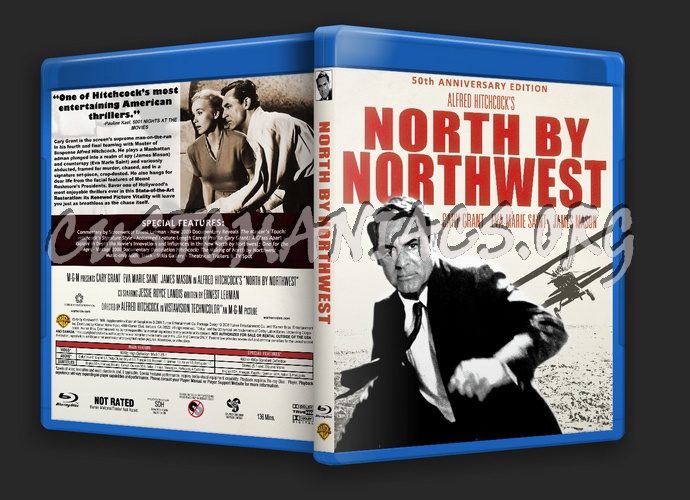 North by Northwest blu-ray cover