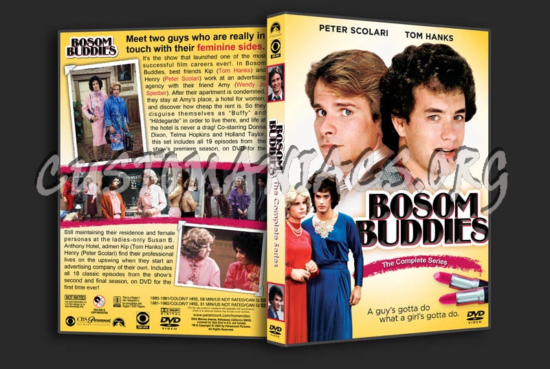 Bosom Buddies - The Complete Series dvd cover