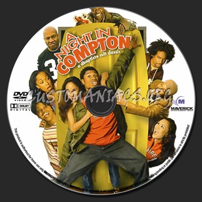 A Night in Compton (2004) dvd label