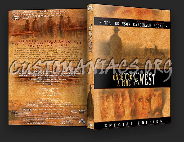 Once Upon A Time In The West dvd cover