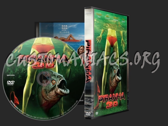 Piranha 2010 dvd cover