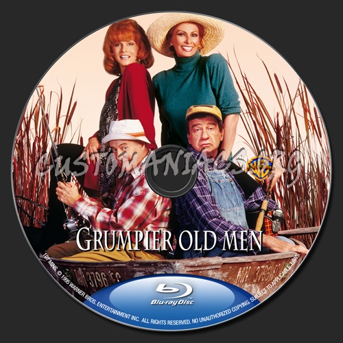 Grumpier Old Men blu-ray label