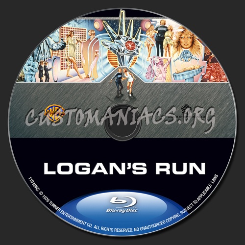 Logan's Run blu-ray label