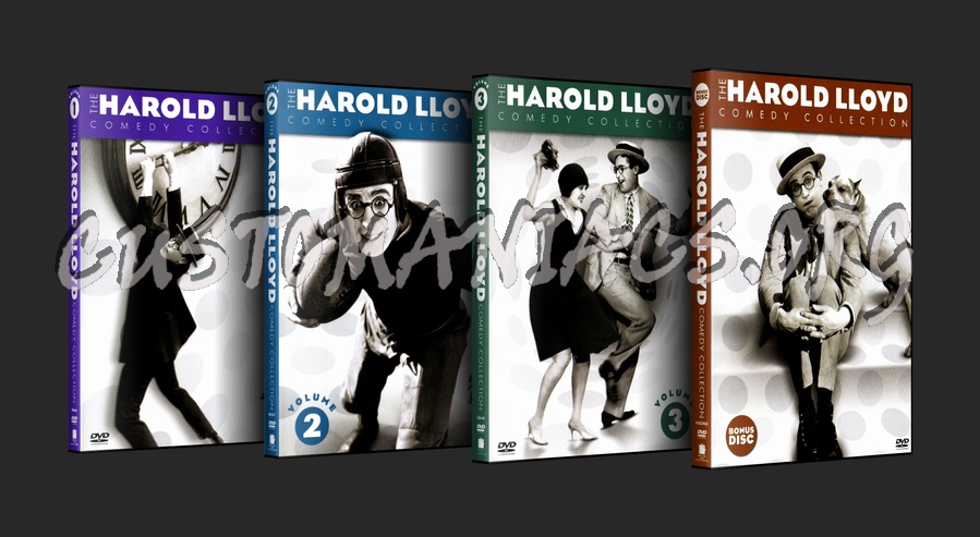 The Harold Lloyd Comedy Collection dvd cover