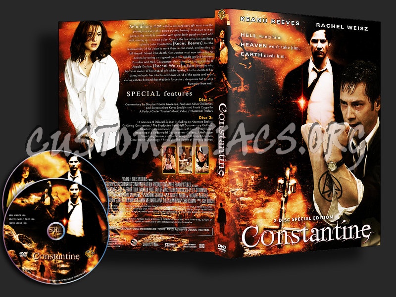 Constantine 2 Disc SE dvd cover