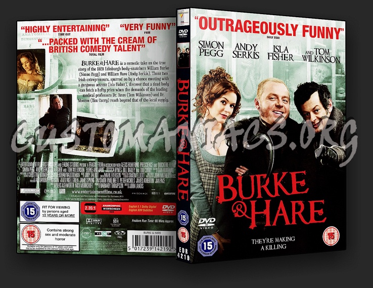 Burke & Hare dvd cover