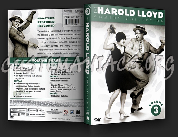 The Harold Lloyd Comedy Collection dvd cover