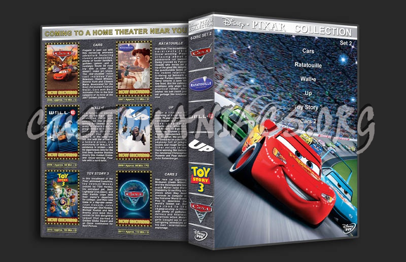 Disney  Pixar Collection - Set 2 dvd cover