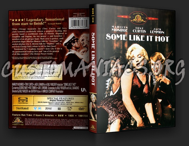Some Like It Hot dvd cover